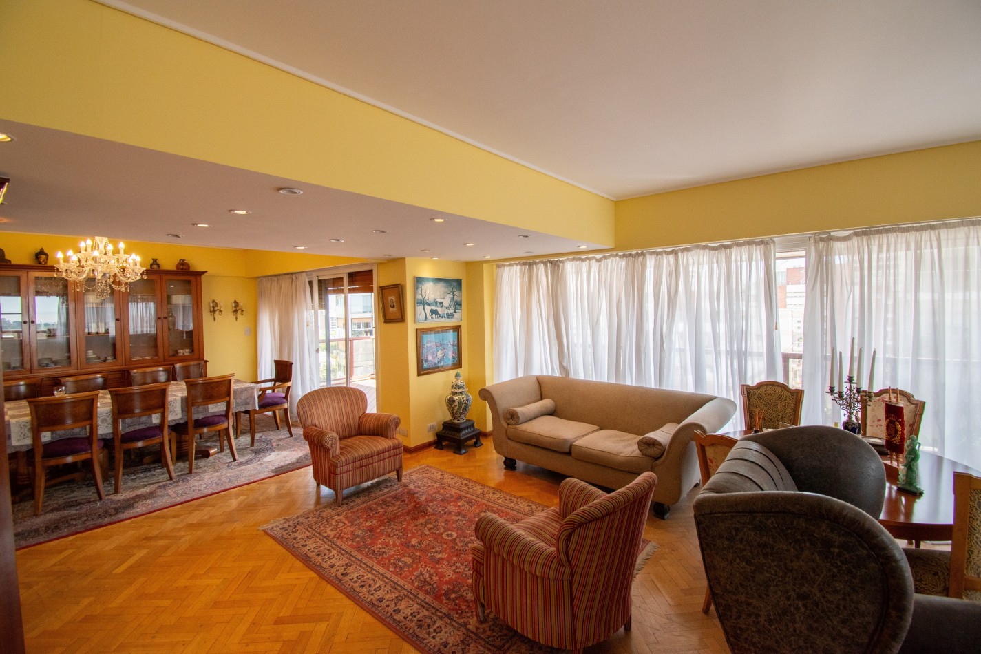 Gran Semipiso 3 dorm c/dep. Con Espectacular Vista Abierta al Rio Aeroparque Etc.