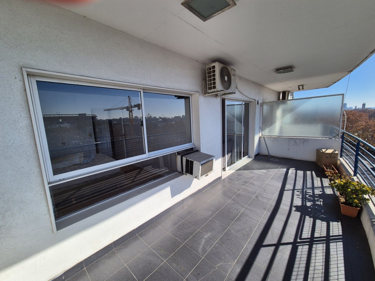 Amplio Dpto. 2 Amb Al Frente c/ Balcon Aterrazado con Gran Vista y Amenities