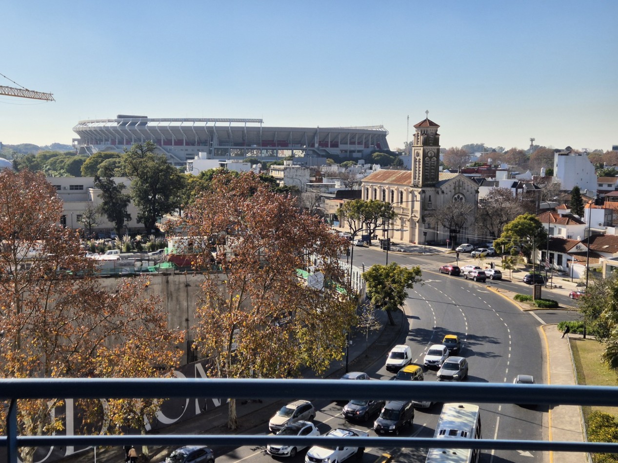 Amplio Dpto. 2 Amb Al Frente c/ Balcon Aterrazado con Gran Vista y Amenities