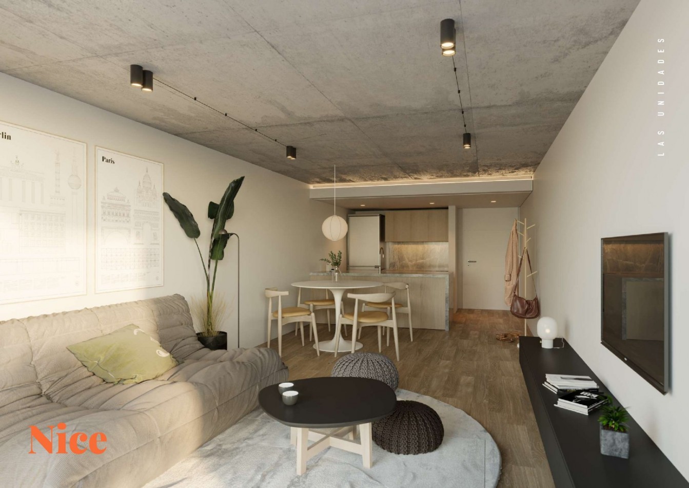 A ESTRENAR Dptos. 1 y 2 Ambientes Edif. NICE con Amenities 