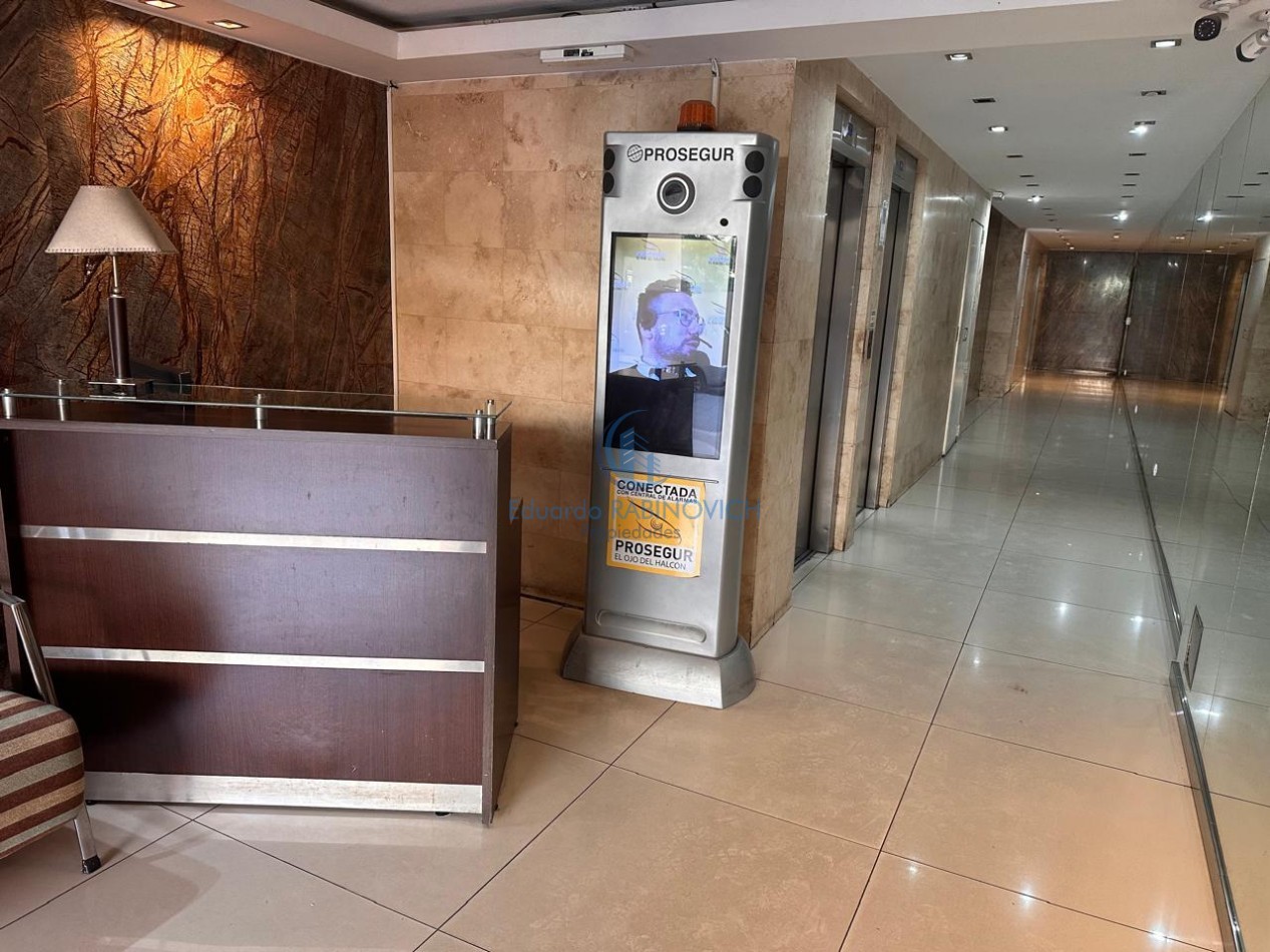  Departamento de 2 amb. Excelentemente Mejorado en piso Alto con Amenities